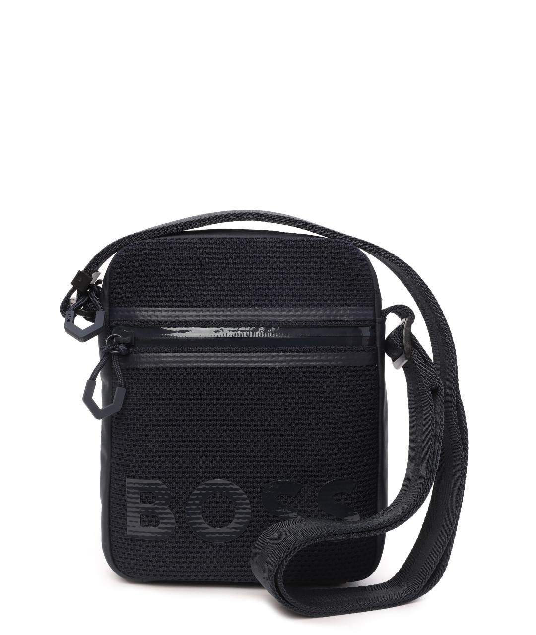 HUGO BOSS Темно-синяя сумка на плечо, фото 2