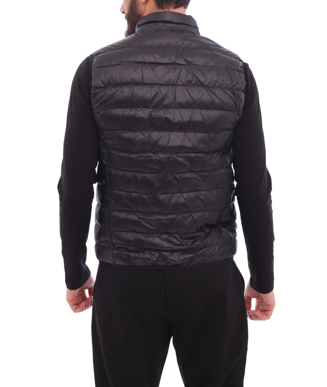 EA7 Черный жилет, фото 4