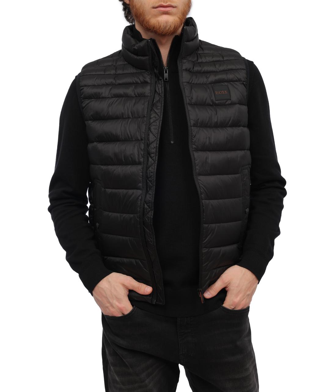 HUGO BOSS Черный жилет, фото 6