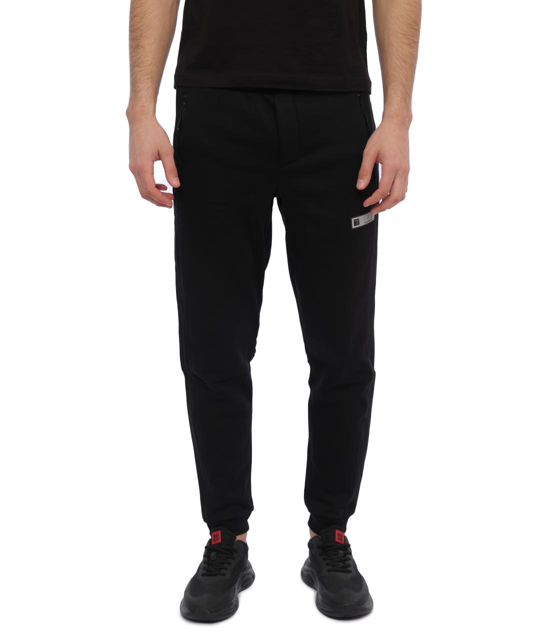 EA7 Черные повседневные брюки, фото 7