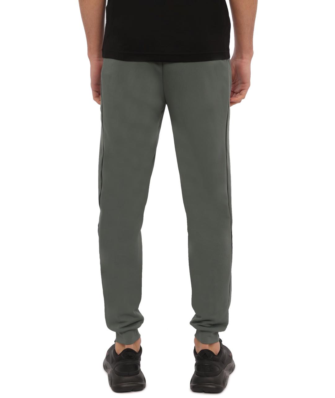 EA7 Хаки повседневные брюки, фото 5