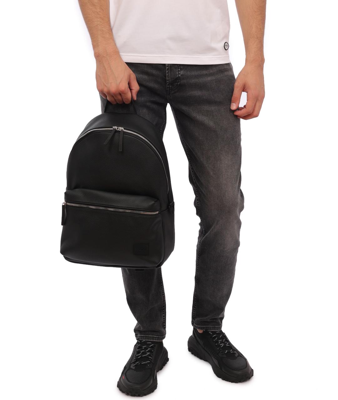 HUGO BOSS Черный рюкзак, фото 4