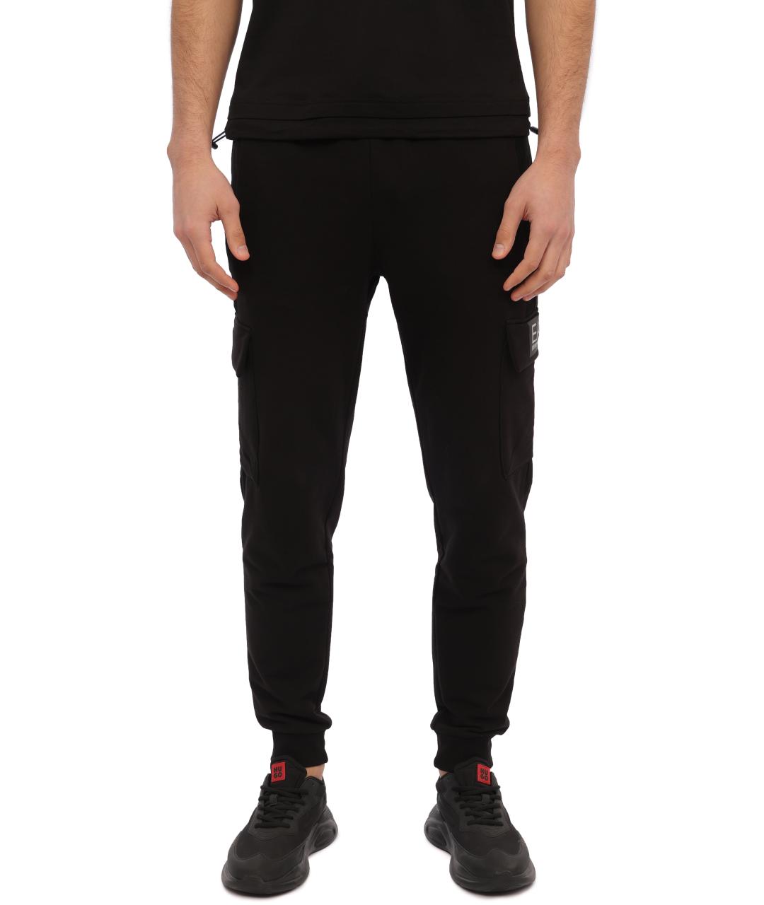 EA7 Черные повседневные брюки, фото 7