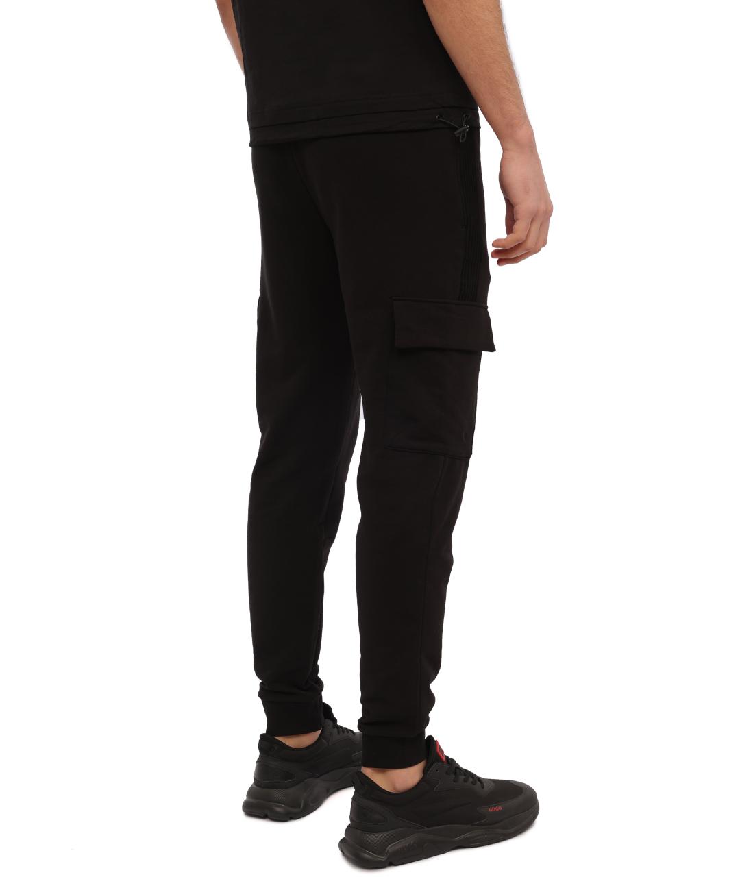 EA7 Черные повседневные брюки, фото 4