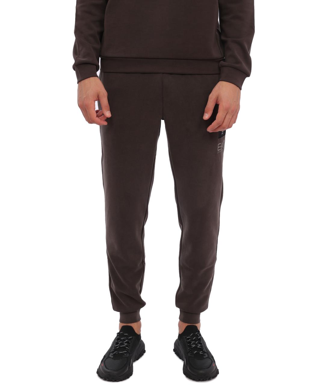 EA7 Коричневые повседневные брюки, фото 6