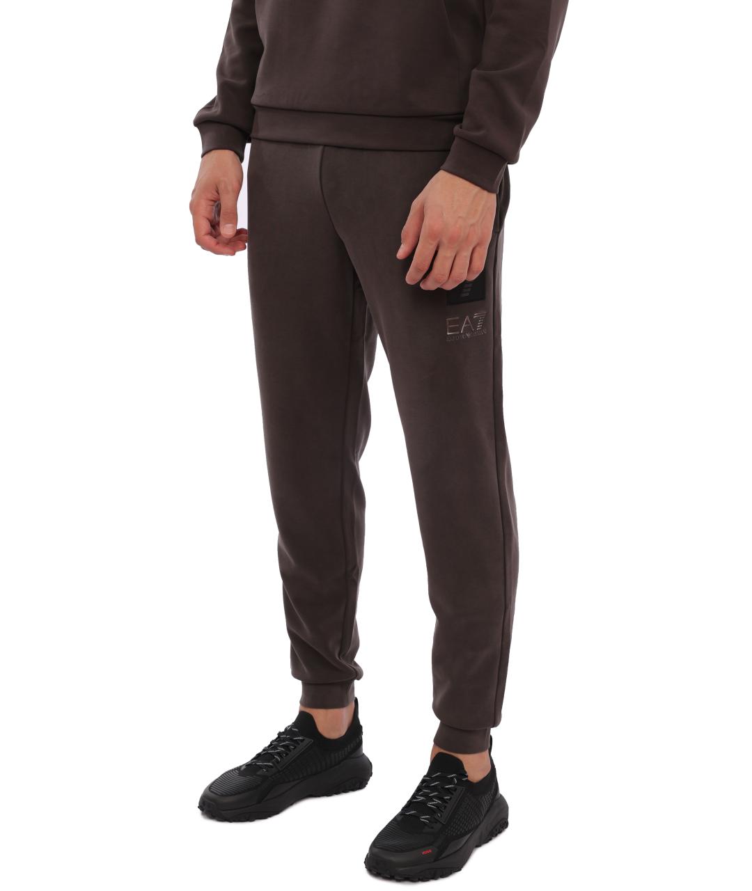 EA7 Коричневые повседневные брюки, фото 5