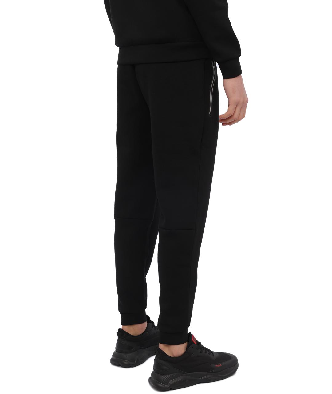 EA7 Черные повседневные брюки, фото 2