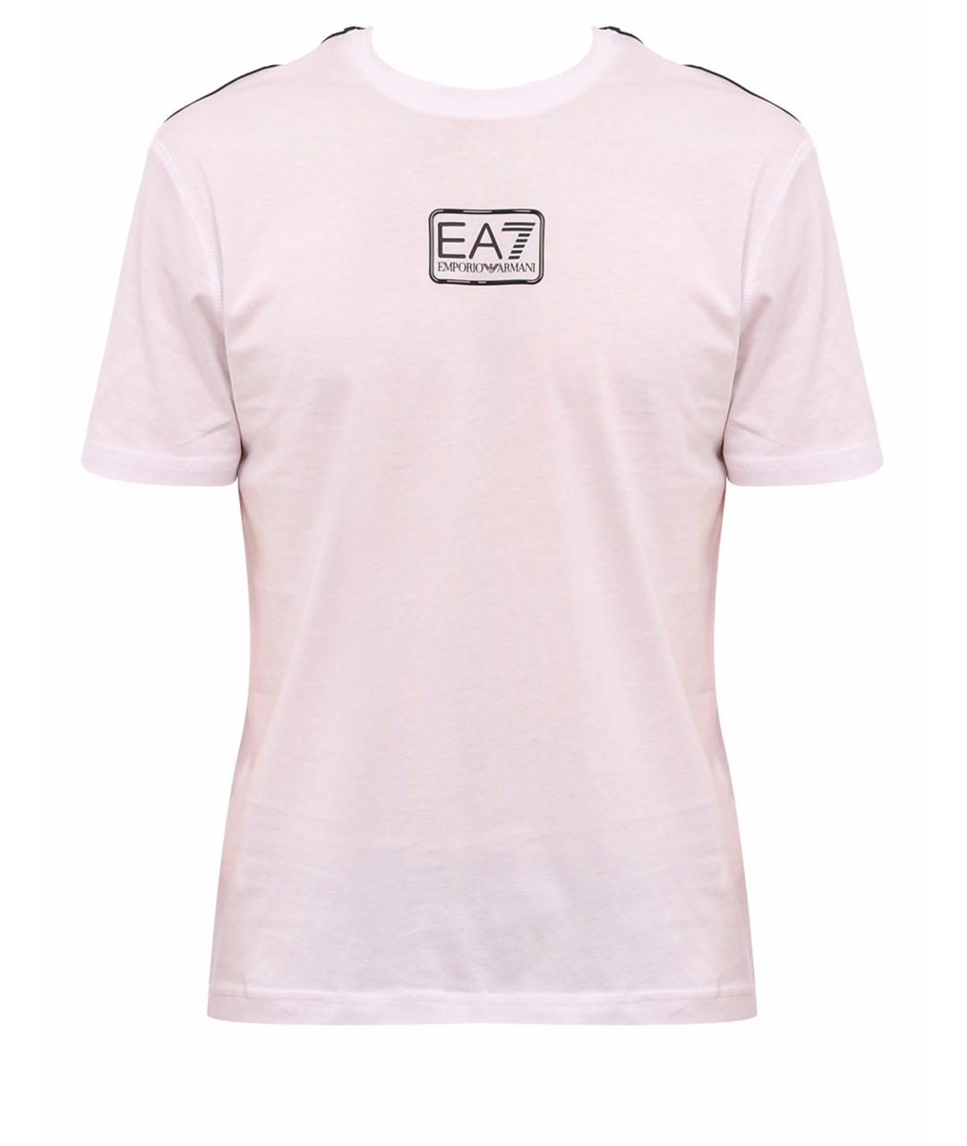 EA7 Белая футболка, фото 1