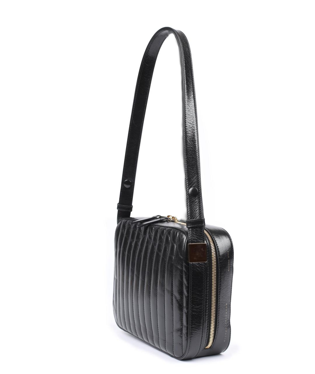 VICTORIA BECKHAM Черная сумка через плечо, фото 4