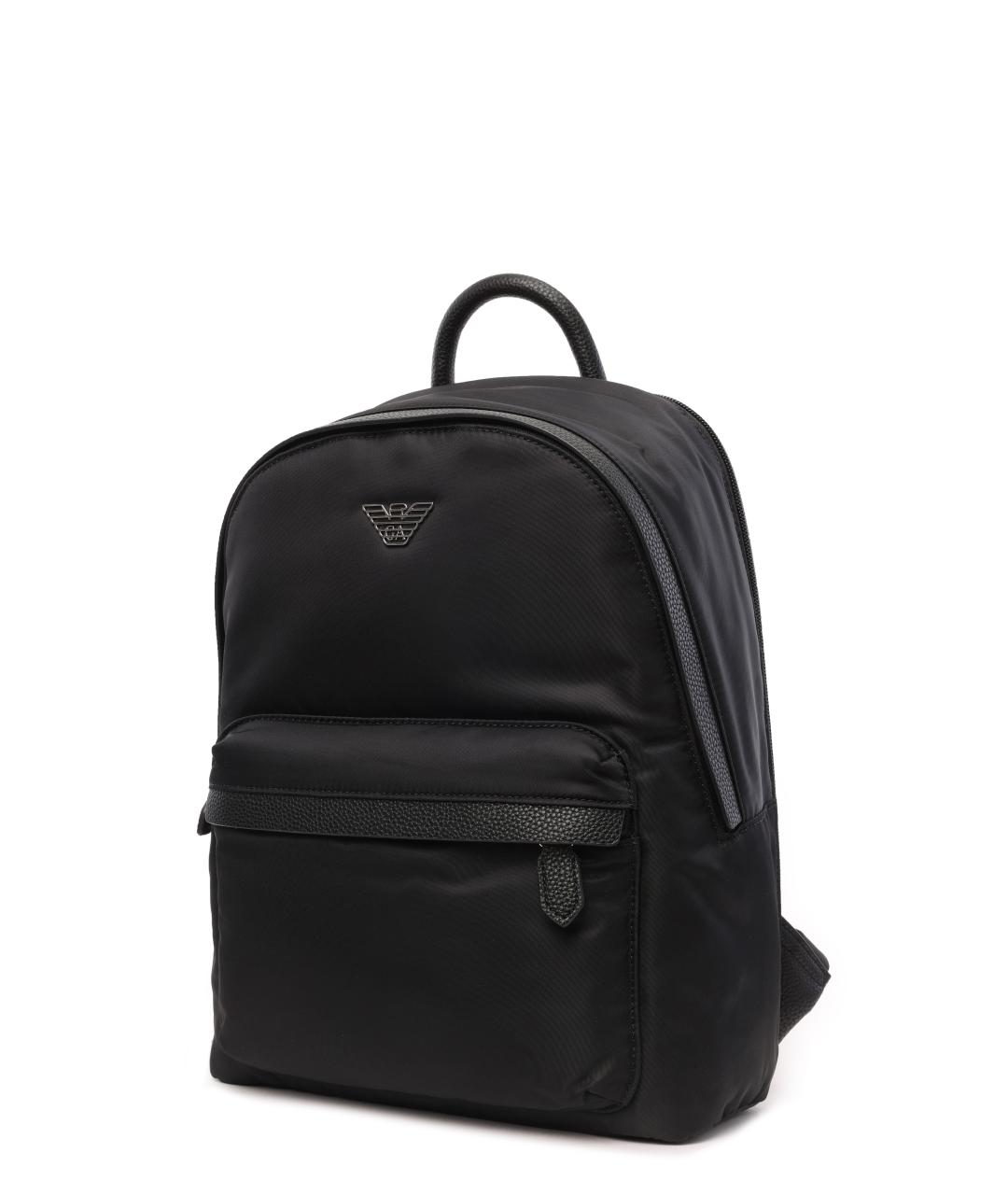 EMPORIO ARMANI Черный рюкзак, фото 3