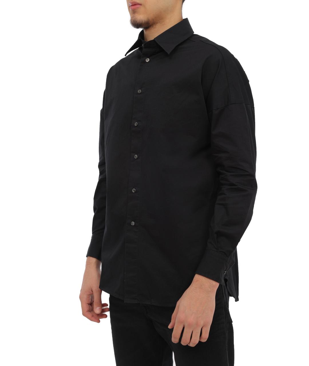 DIESEL Черная классическая рубашка, фото 3