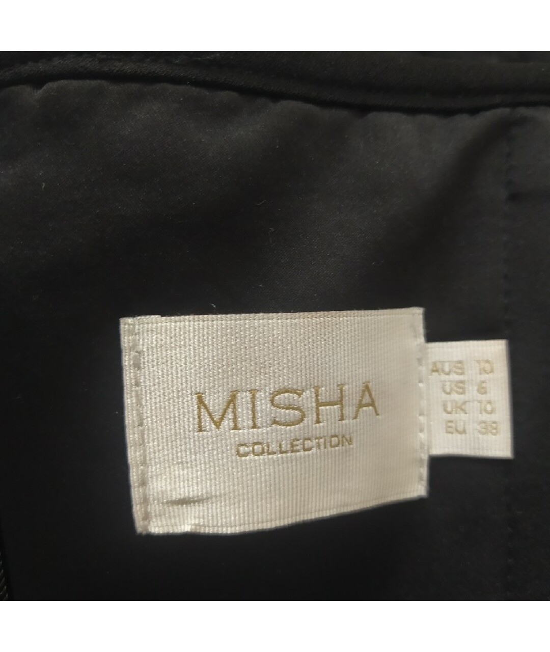 MISHA COLLECTION Черное кружевное повседневное платье, фото 7