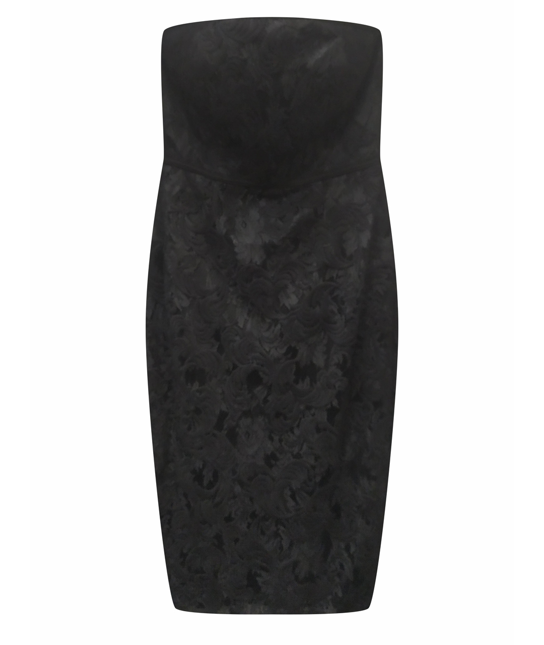 MISHA COLLECTION Черное кружевное повседневное платье, фото 1