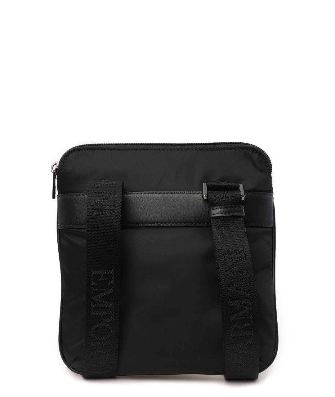 EMPORIO ARMANI Черная сумка на плечо, фото 4