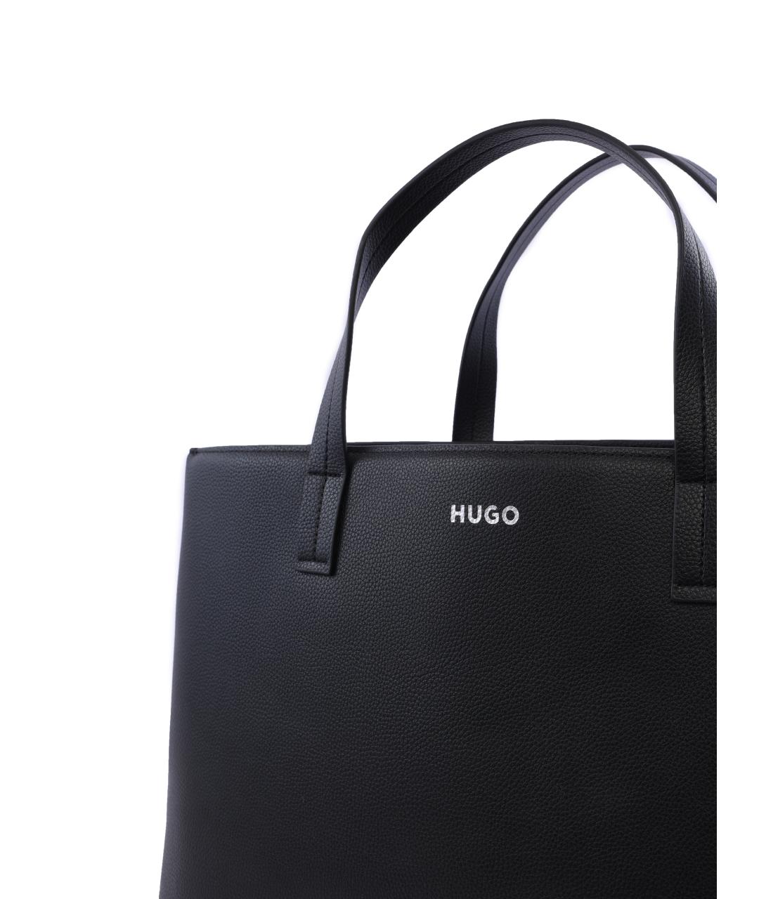 HUGO BOSS Черная сумка через плечо, фото 7