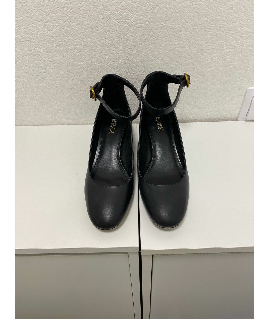 MICHAEL KORS Черные кожаные туфли, фото 2