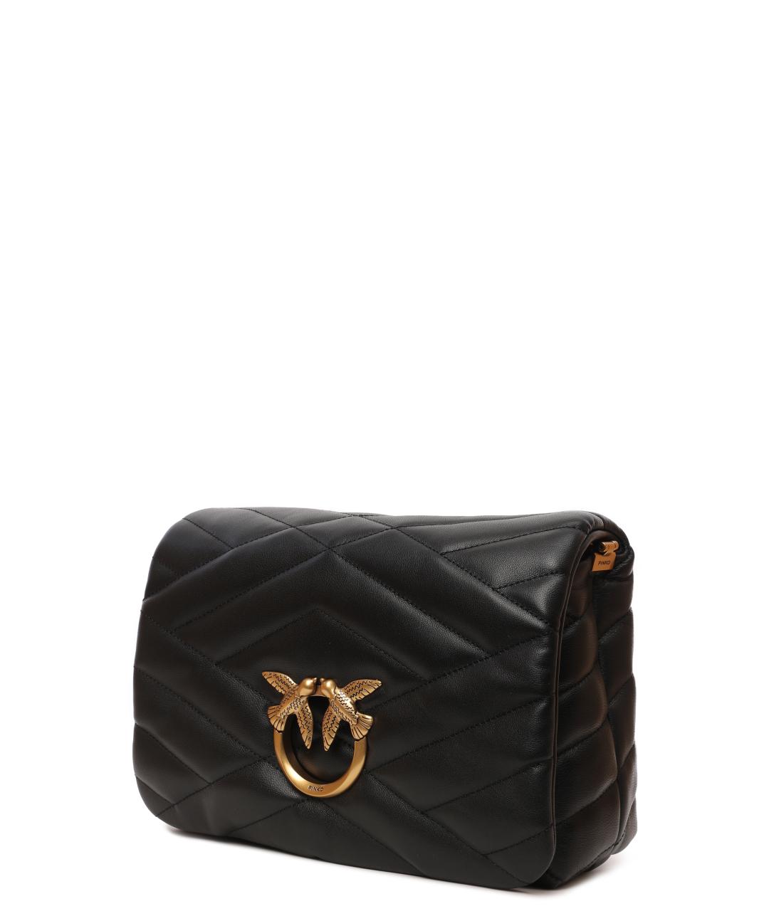 PINKO Черная сумка через плечо, фото 6