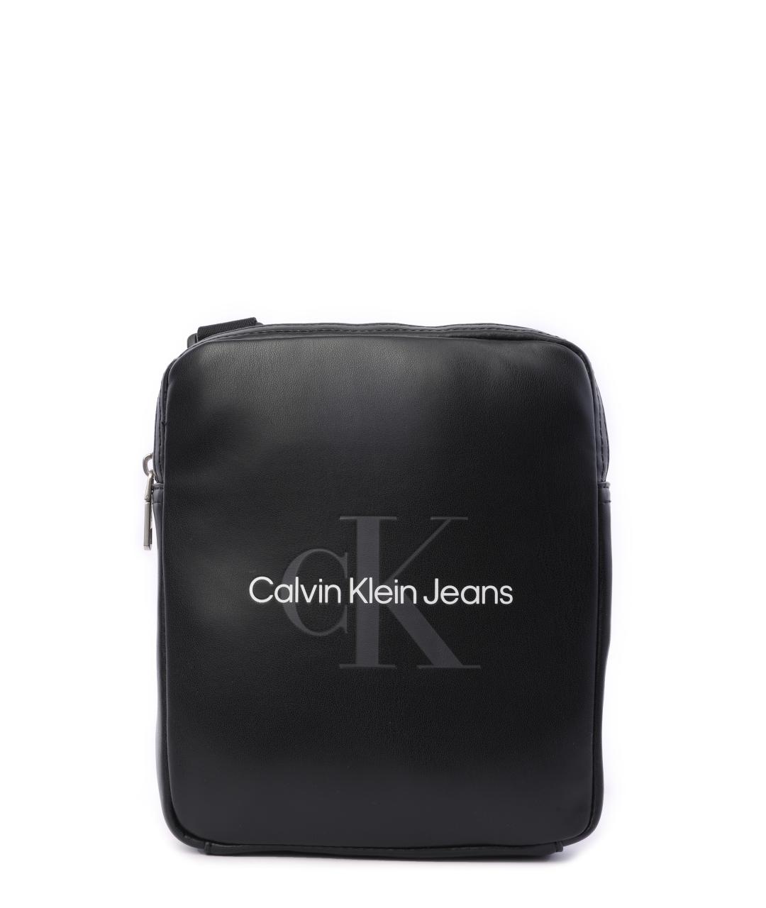 CALVIN KLEIN Черная сумка на плечо, фото 1