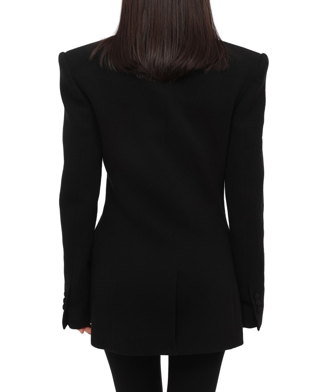 BALMAIN Черный жакет/пиджак, фото 3