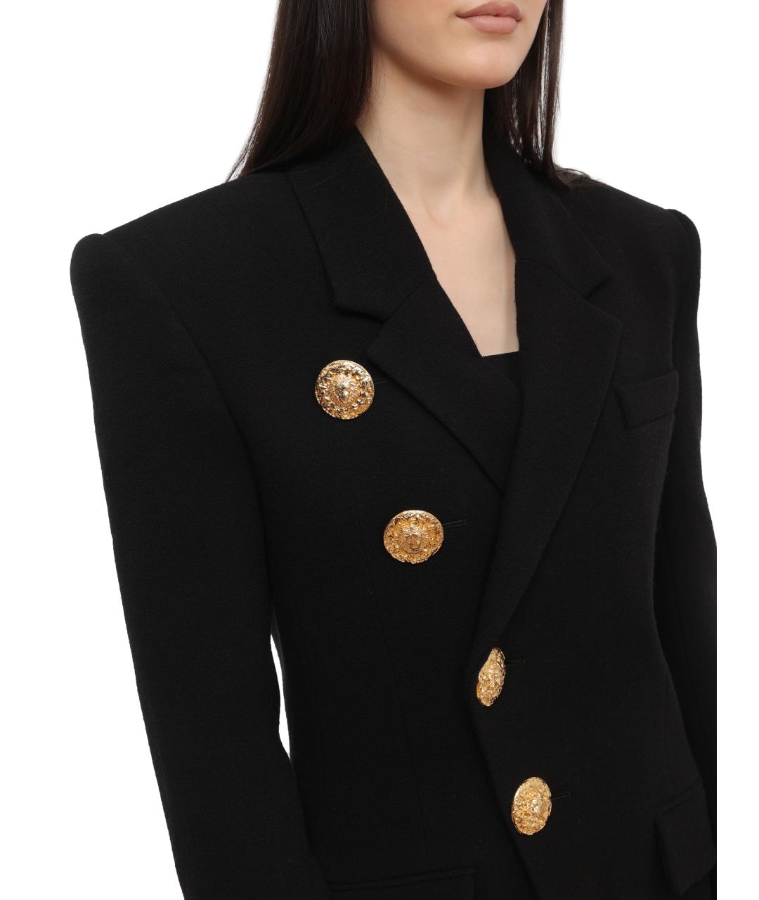 BALMAIN Черный жакет/пиджак, фото 4