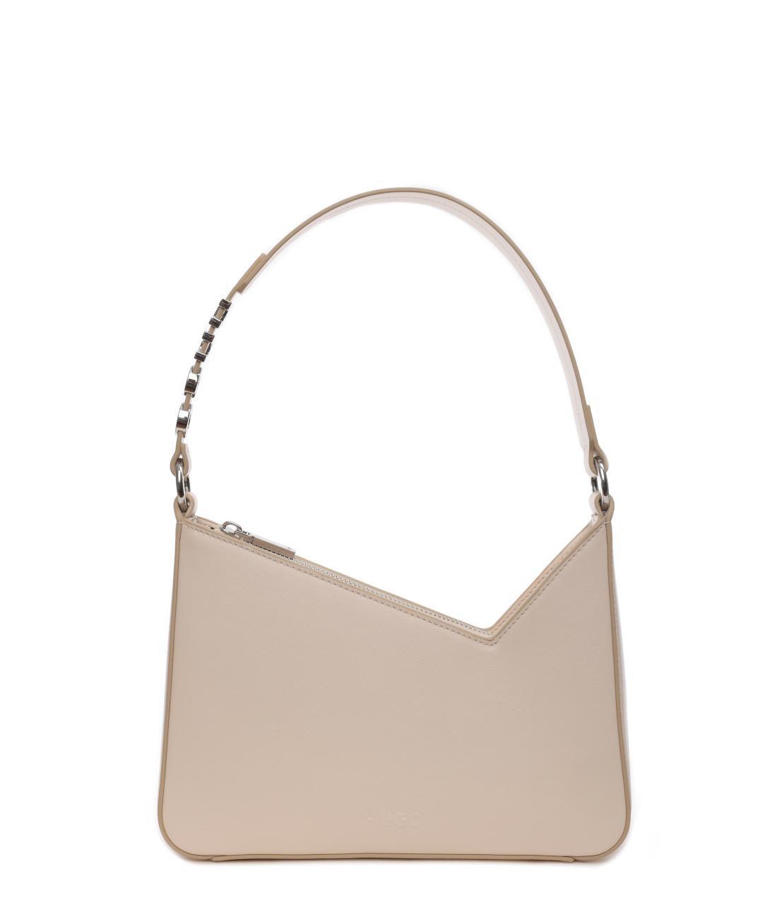 HUGO BOSS Белая сумка через плечо, фото 5