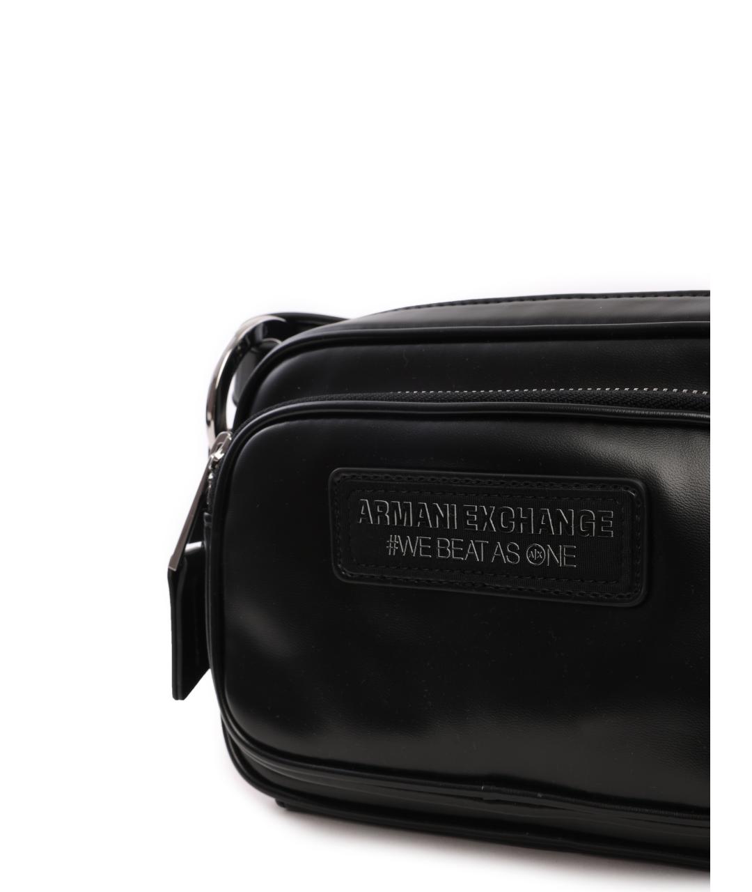 ARMANI EXCHANGE Черная сумка через плечо, фото 3