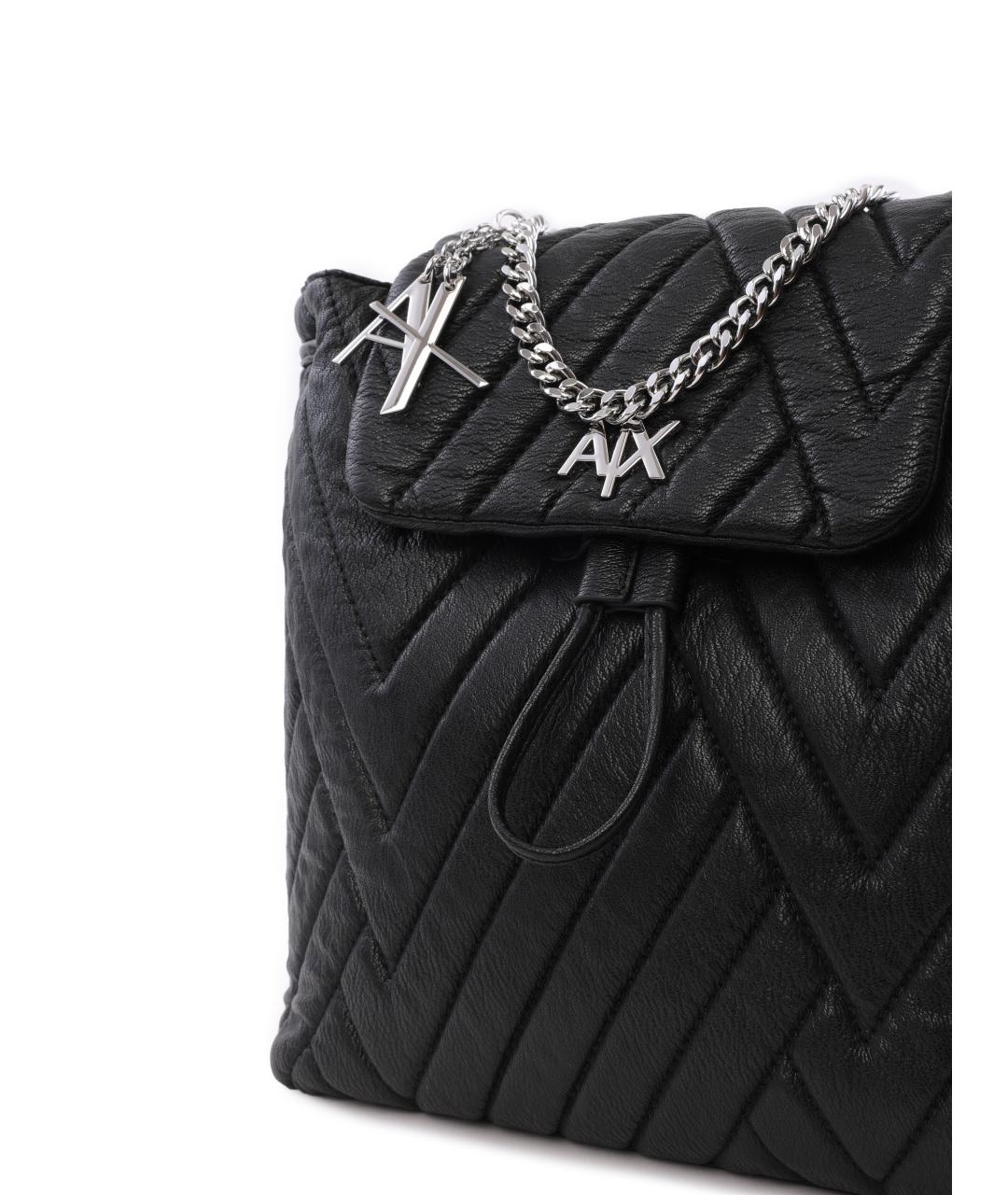 ARMANI EXCHANGE Черный рюкзак, фото 2