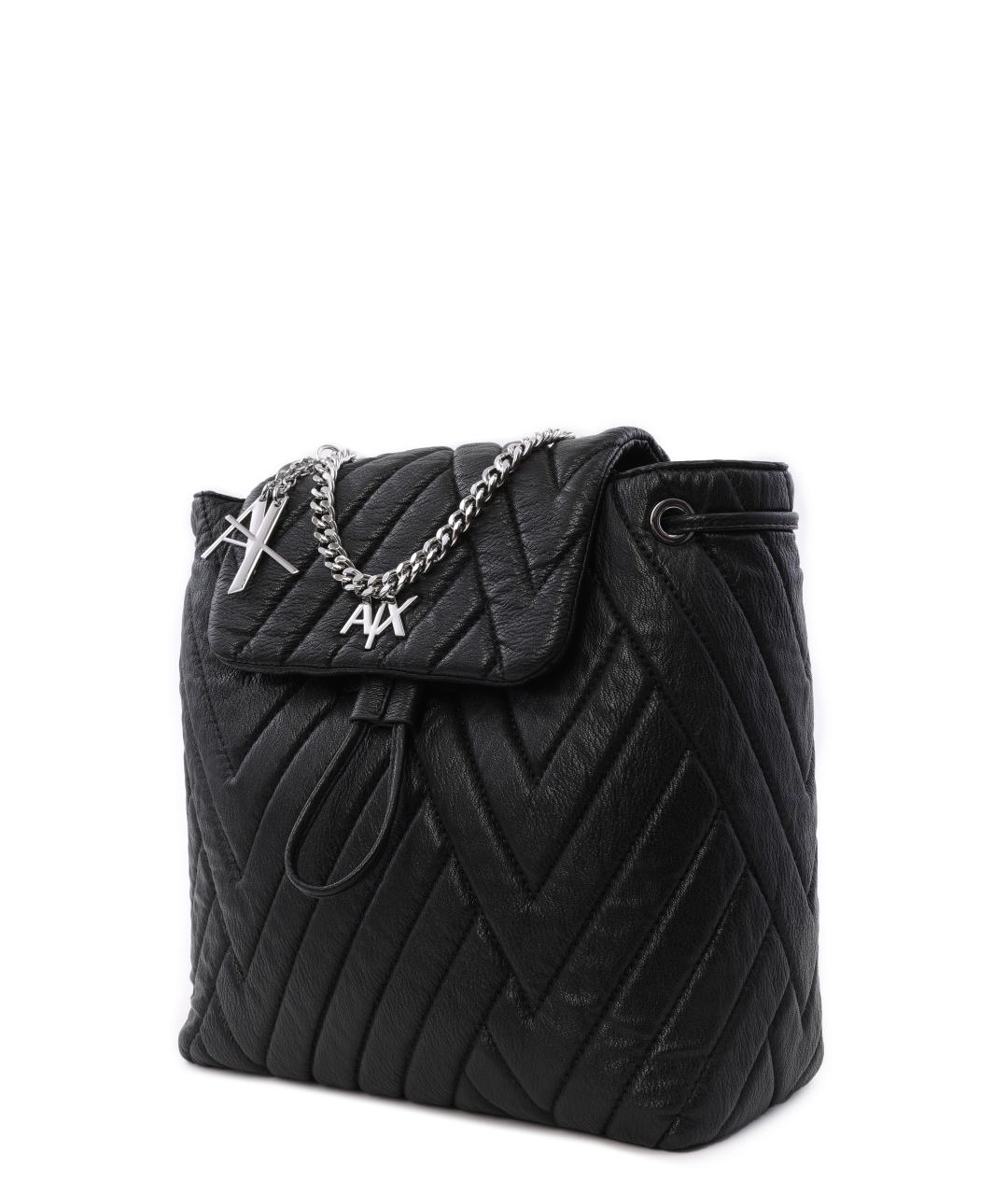 ARMANI EXCHANGE Черный рюкзак, фото 5