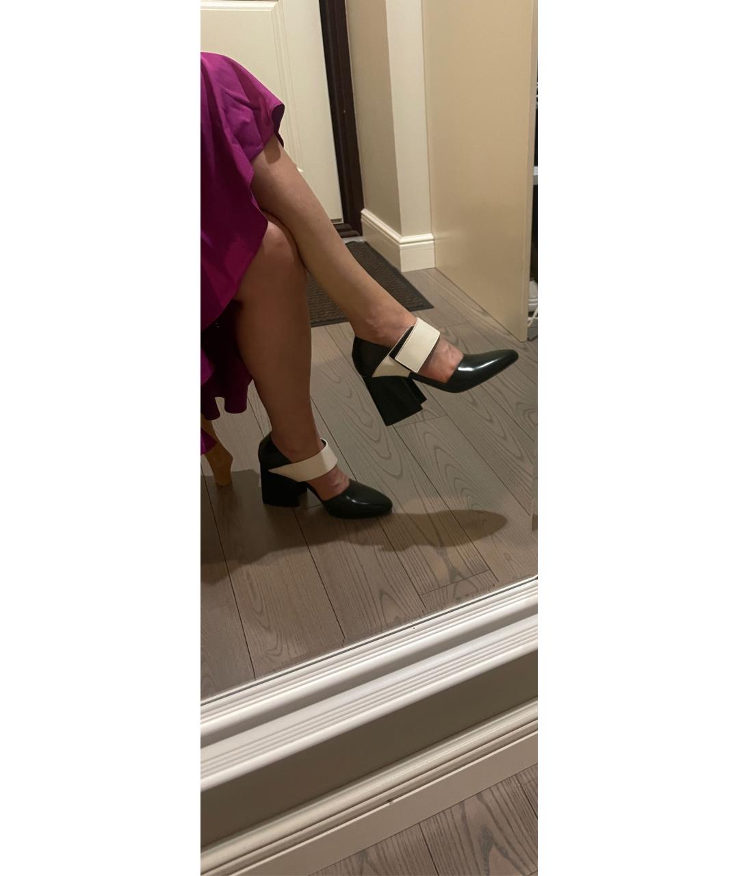 MARNI Зеленые туфли из лакированной кожи, фото 6