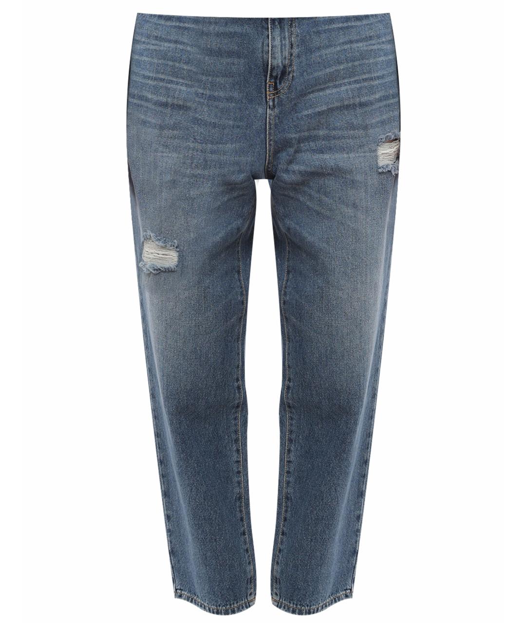 PINKO Темно-синие прямые джинсы, фото 1