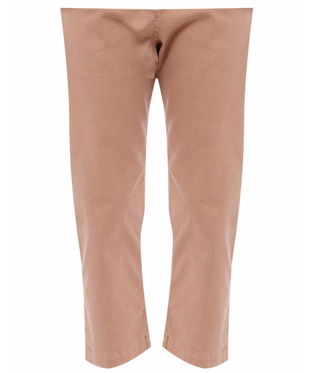 BRUNELLO CUCINELLI Розовые прямые джинсы, фото 1