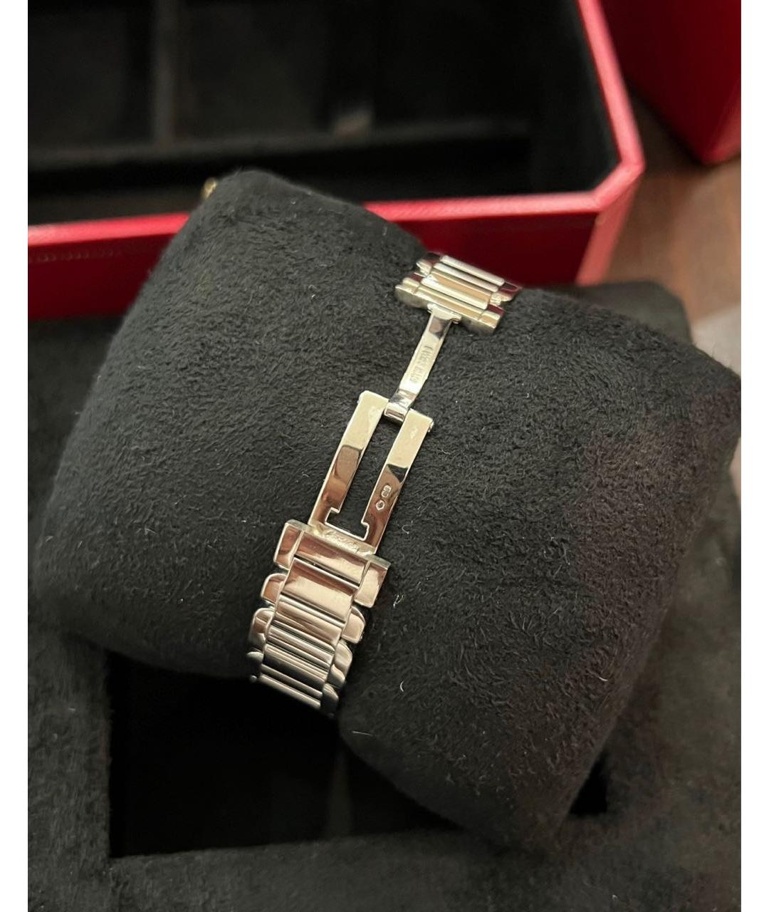 CARTIER Серебряные часы из белого золота, фото 6