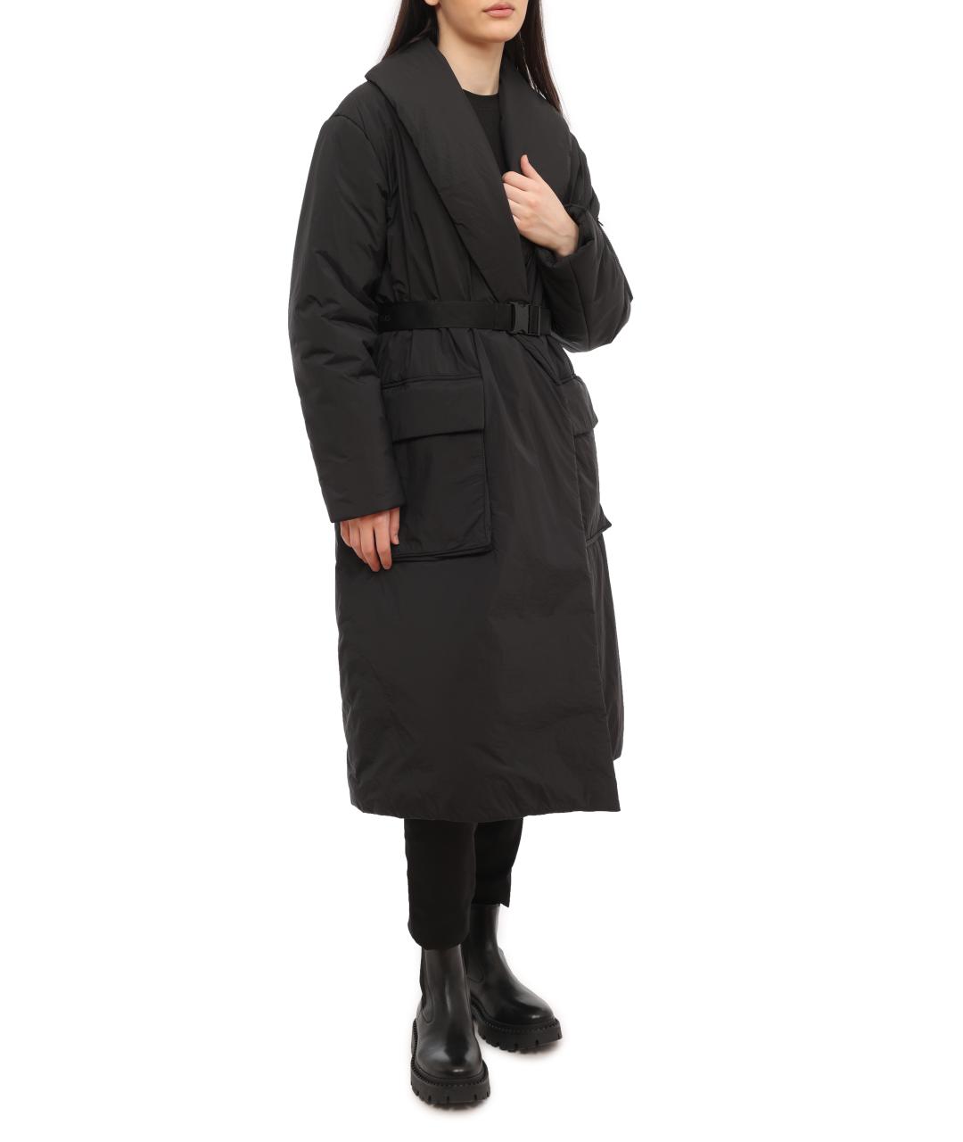 HUGO BOSS Черное пальто, фото 4