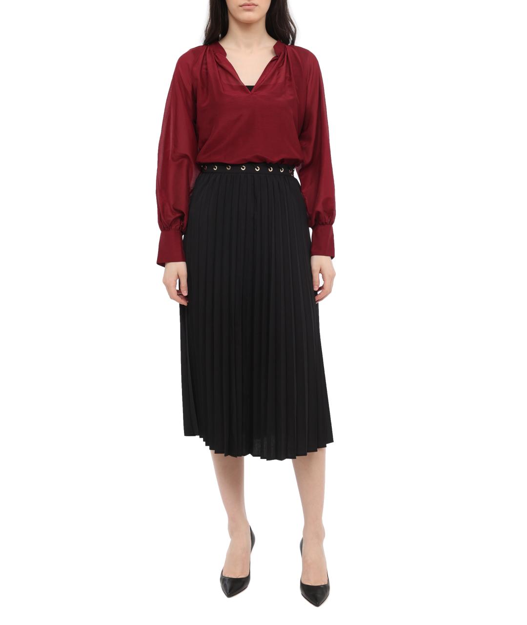 LIU JO Бордовая блузы, фото 4