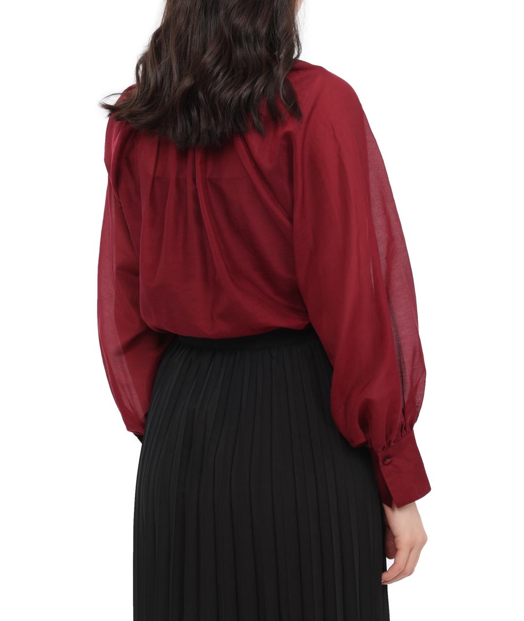 LIU JO Бордовая блузы, фото 6
