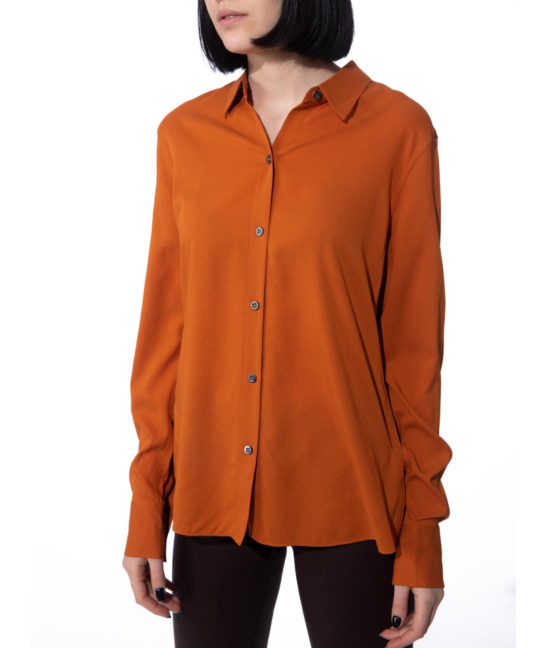 THEORY Оранжевая рубашка, фото 5