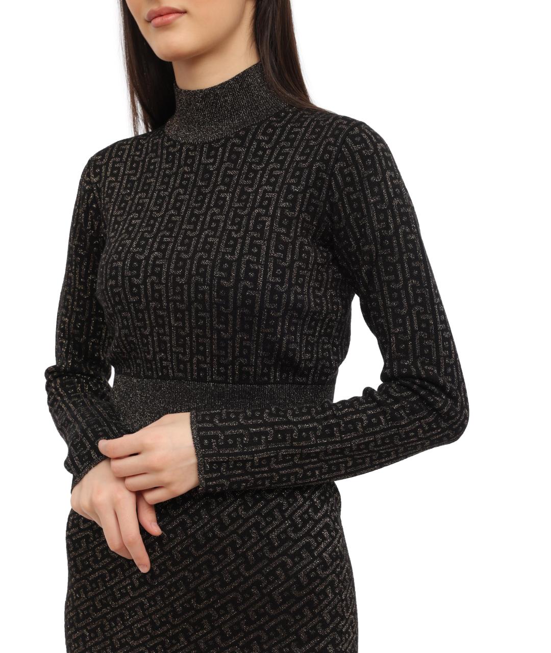 LIU JO Черная водолазка, фото 4