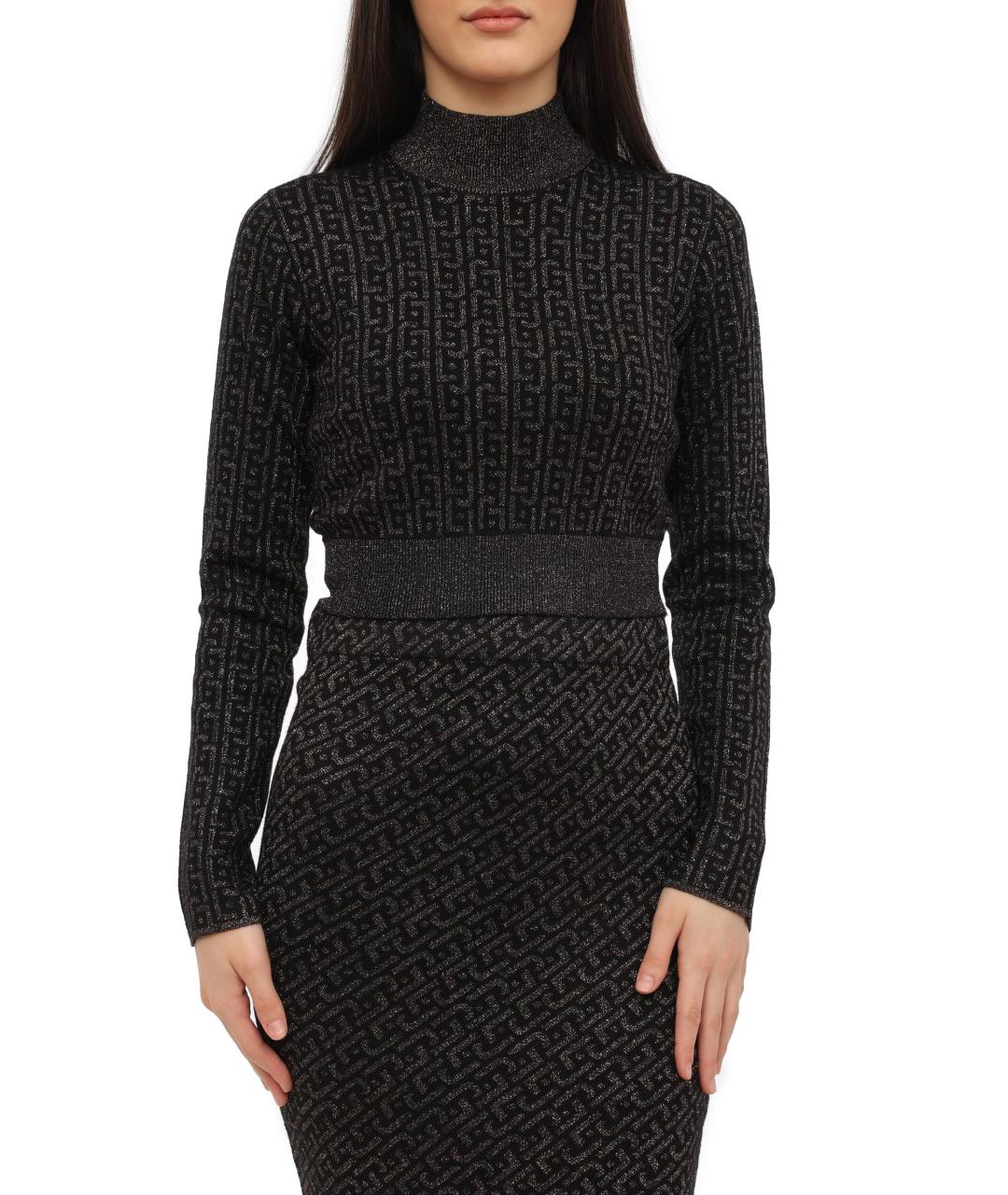 LIU JO Черная водолазка, фото 6