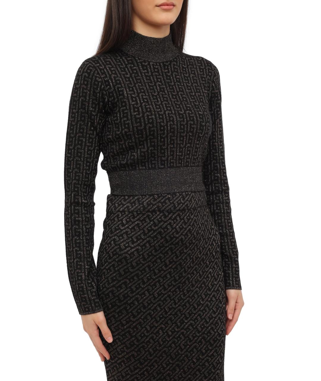 LIU JO Черная водолазка, фото 5