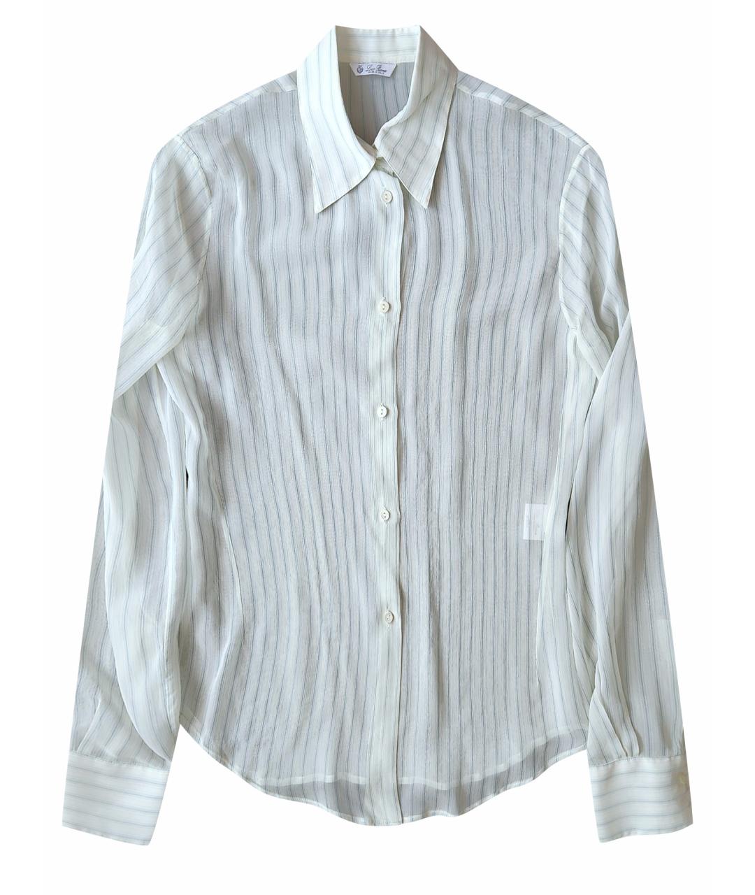 LORO PIANA Мульти шелковая рубашка, фото 1