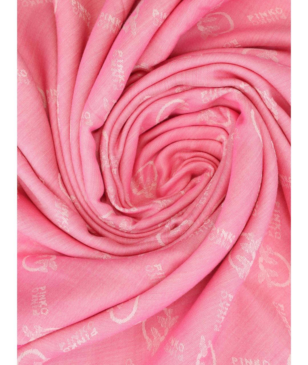 PINKO Розовый шарф, фото 2