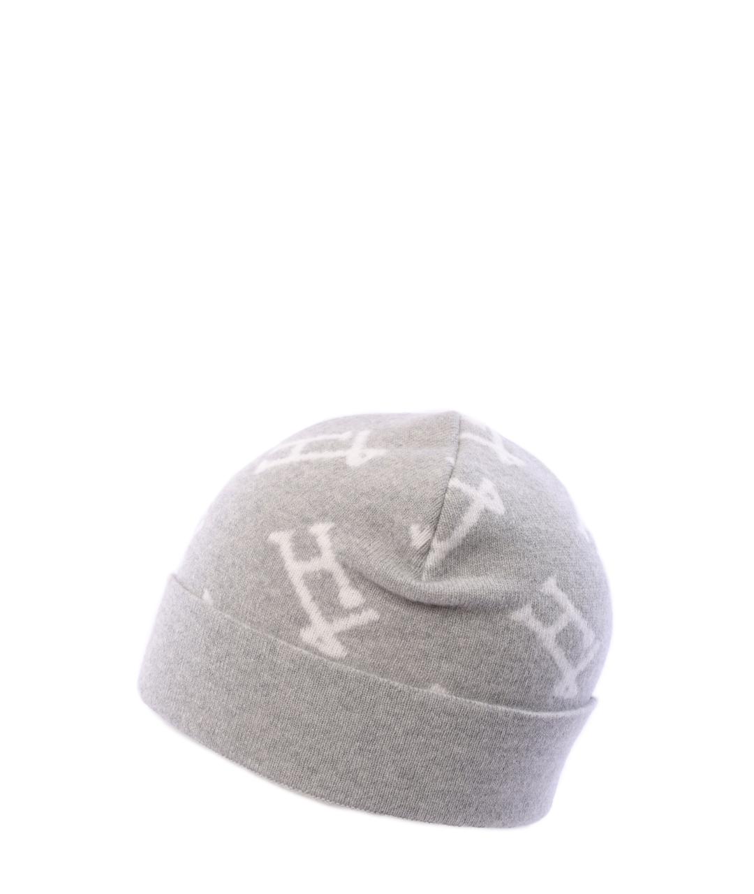 HERNO Серая шапка, фото 4