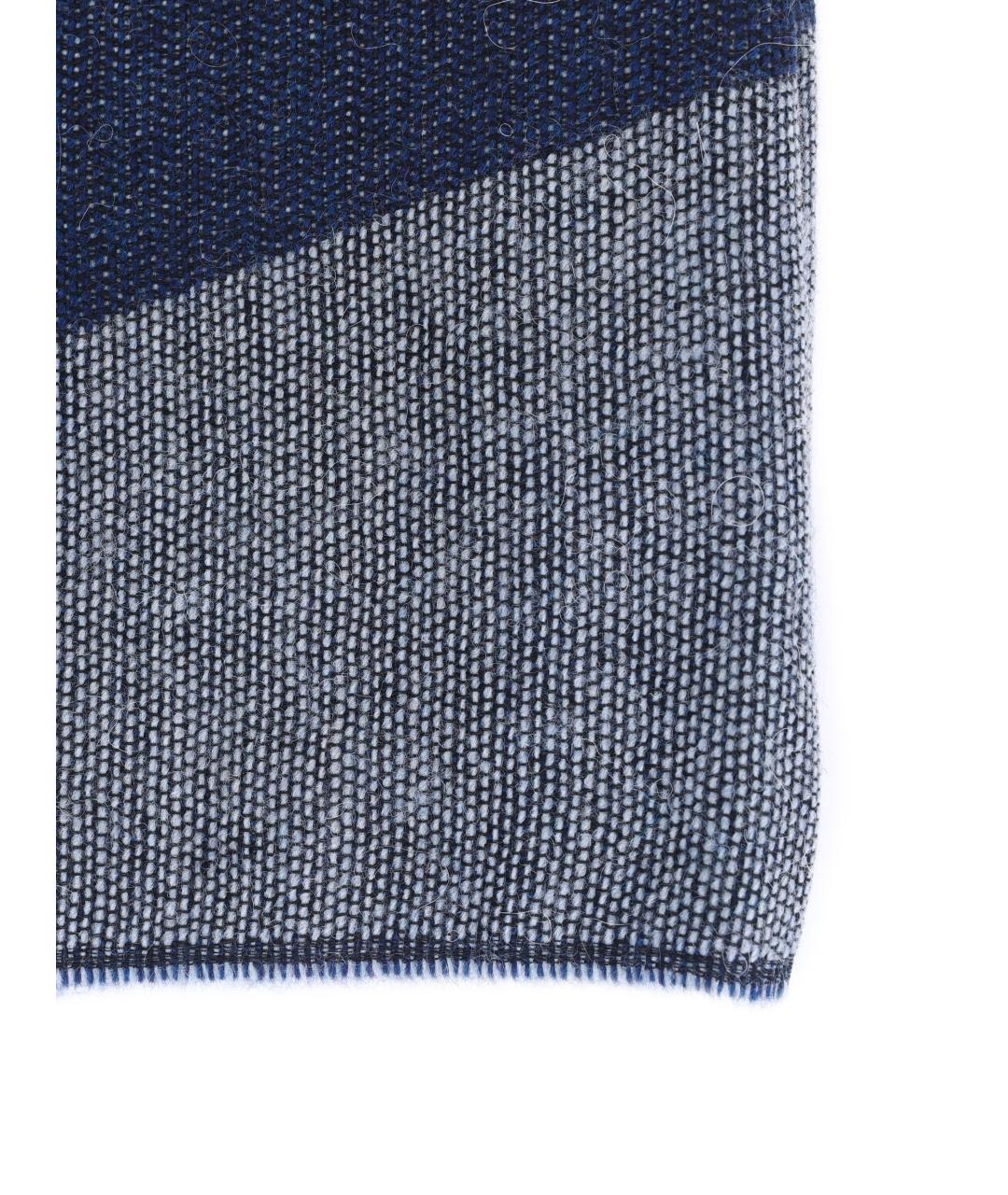 EMPORIO ARMANI Темно-синий шарф, фото 2