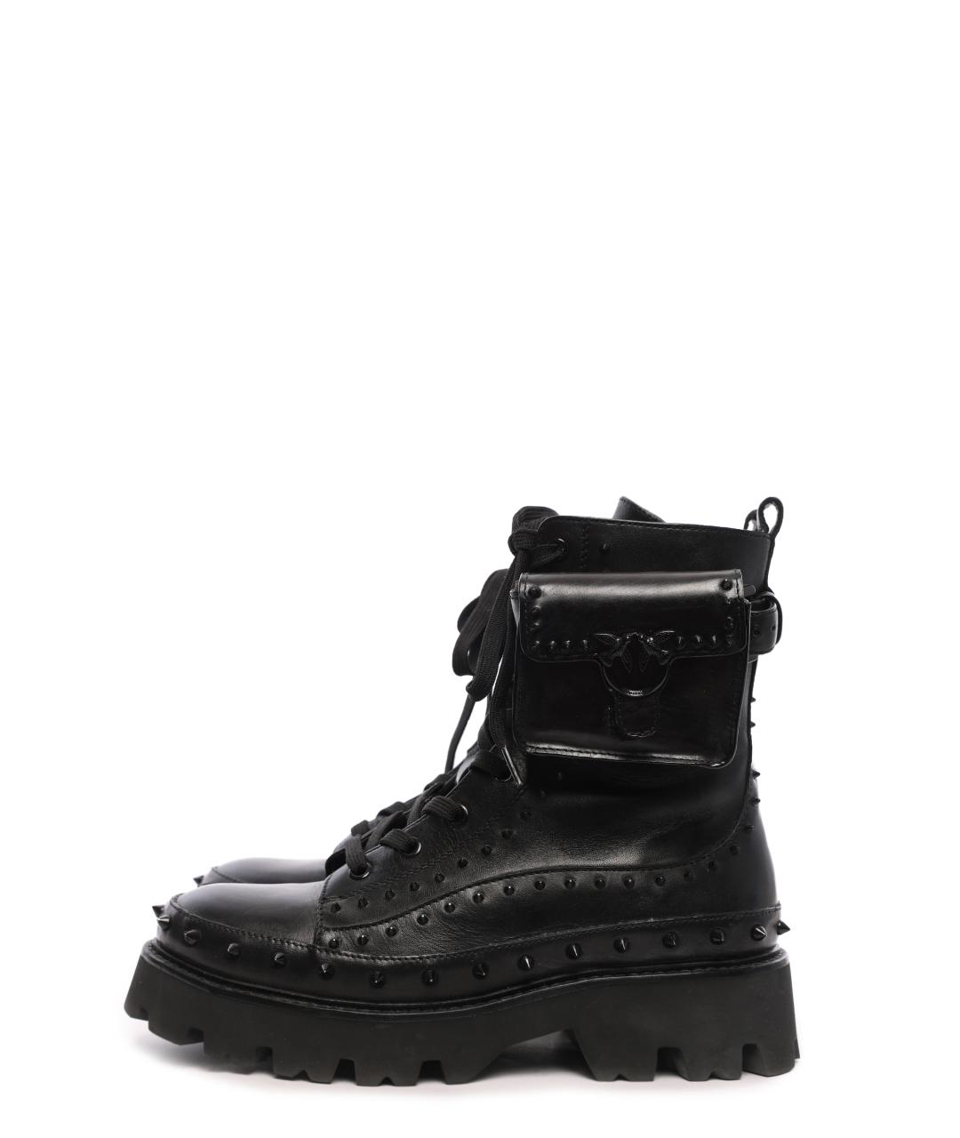 PINKO Черные ботинки, фото 7