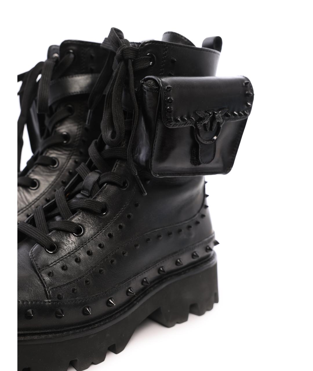 PINKO Черные ботинки, фото 5