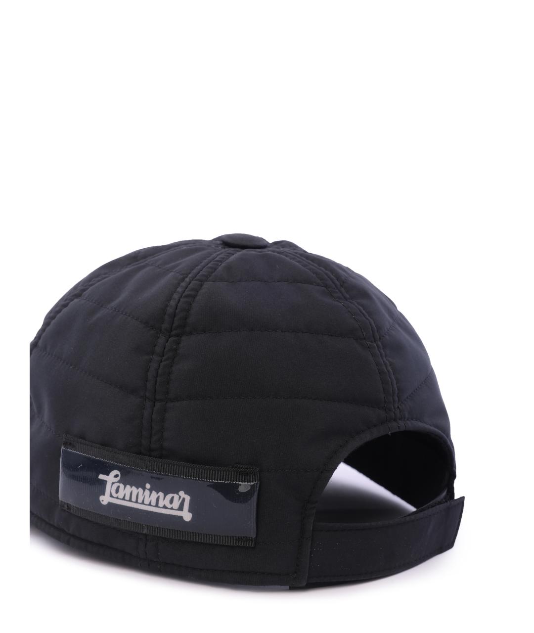 HERNO Черная кепка, фото 4