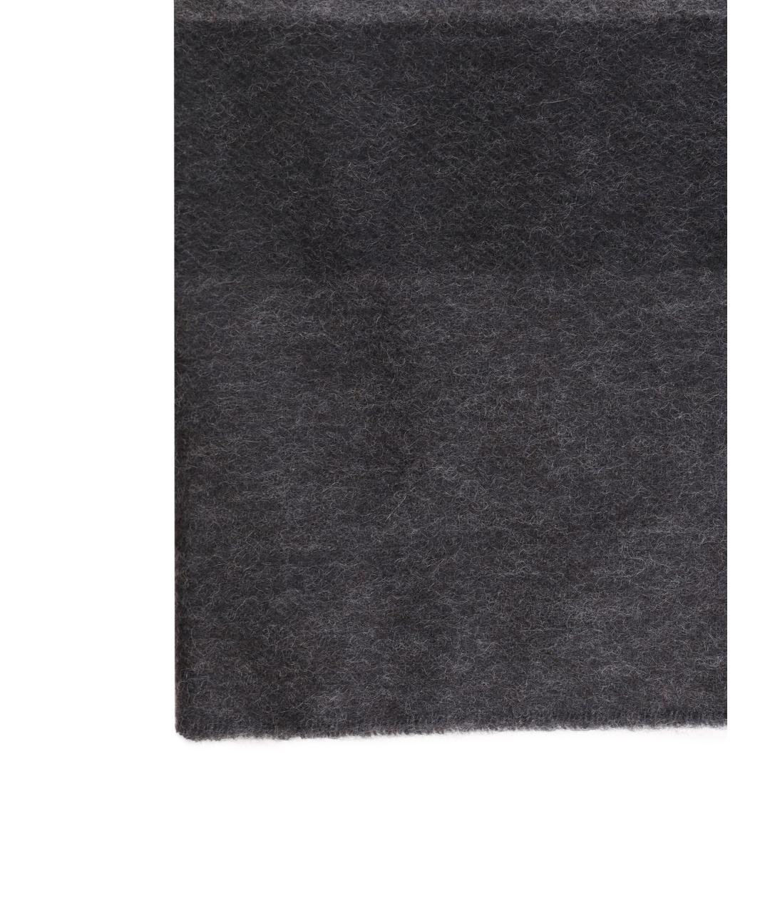 BURBERRY Черный шарф, фото 5