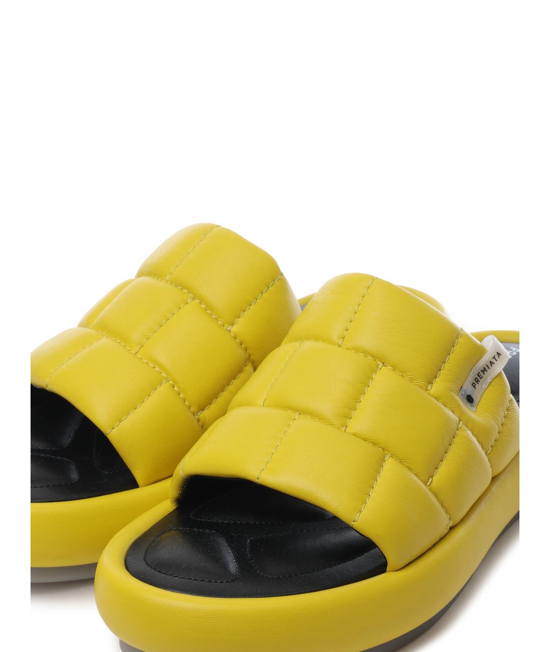 PREMIATA Желтые шлепанцы, фото 6