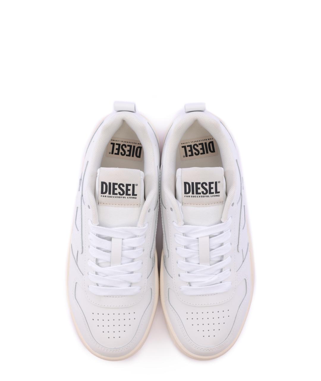 DIESEL Белые кеды, фото 4