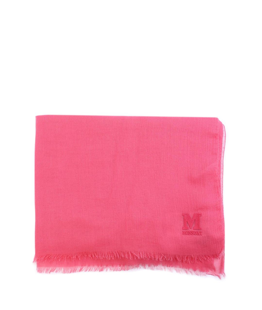 MISSONI Розовый шарф, фото 4